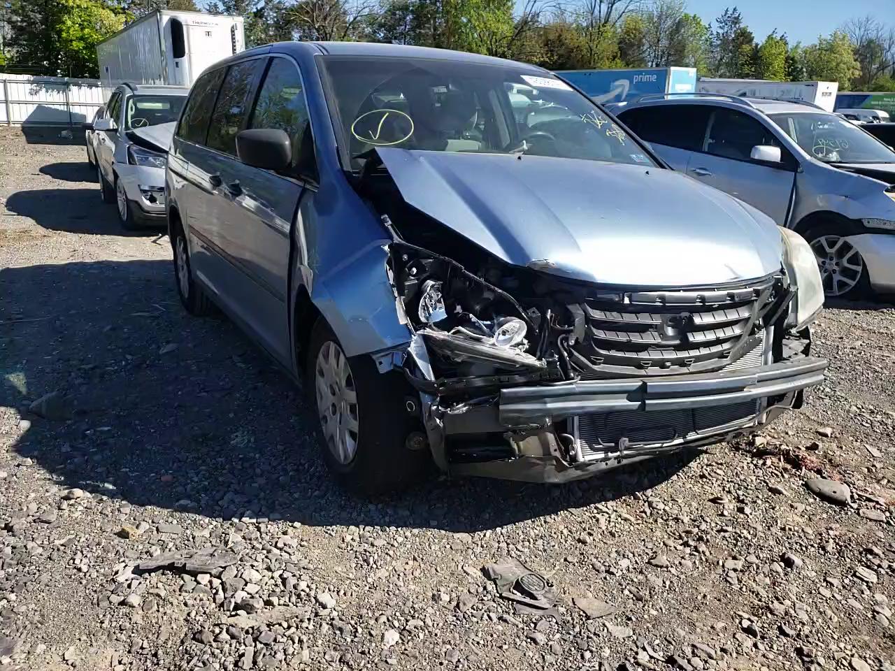 2010 HONDA ODYSSEY LX 5FNRL3H28AB019016