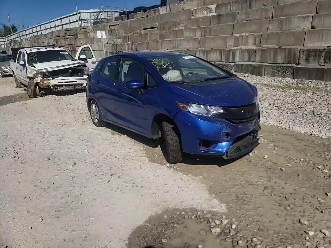 2016 HONDA FIT LX JHMGK5H50GS007193