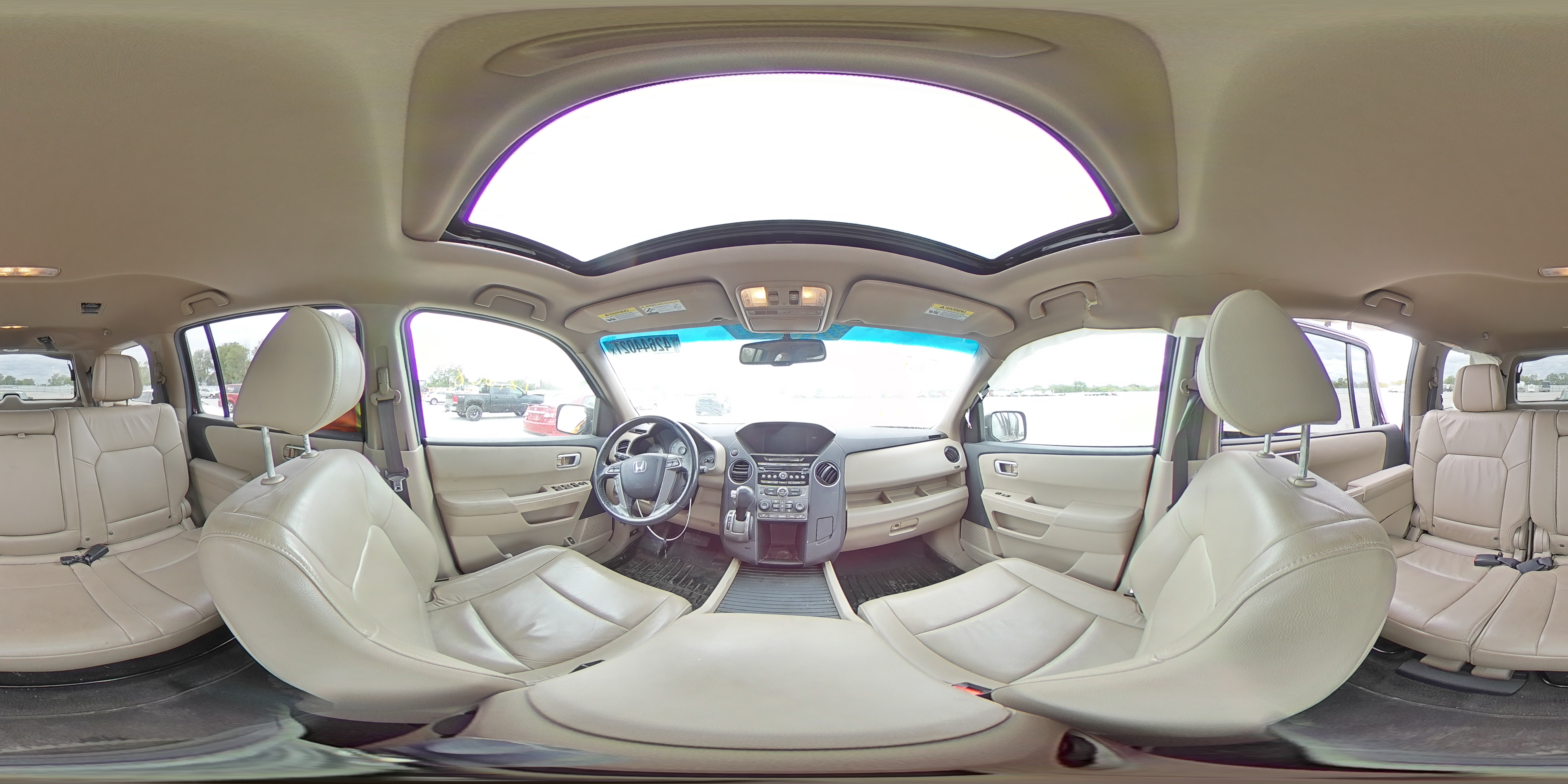 2013 HONDA PILOT EXL 5FNYF3H53DB011603