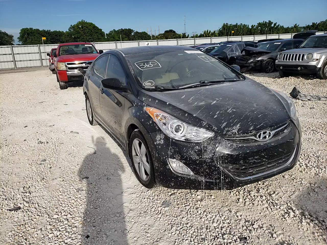 2013 HYUNDAI ELANTRA GL KMHDH4AEXDU732058