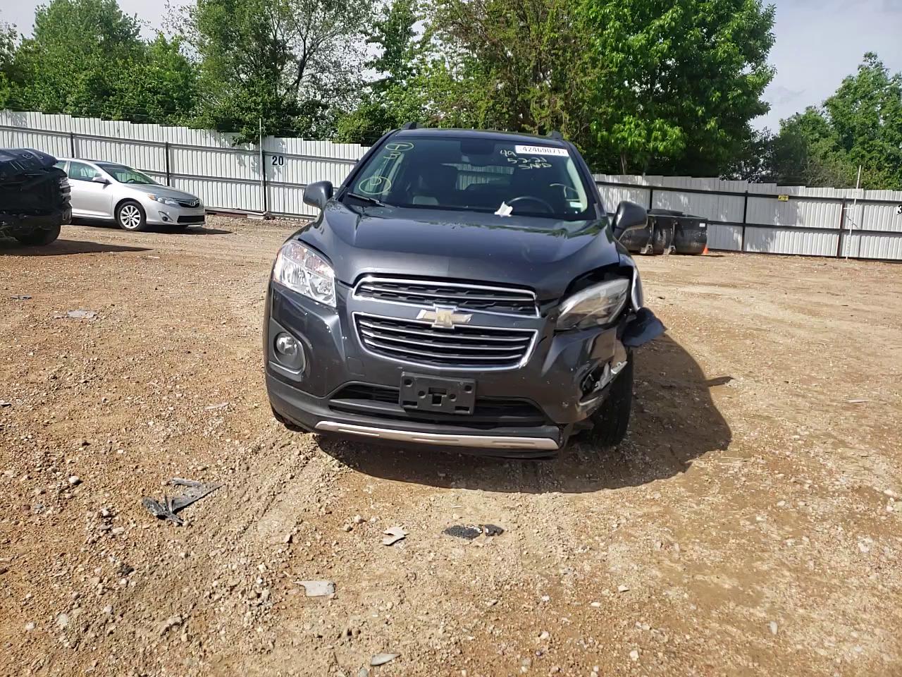 2016 CHEVROLET TRAX LTZ 3GNCJRSB8GL263743