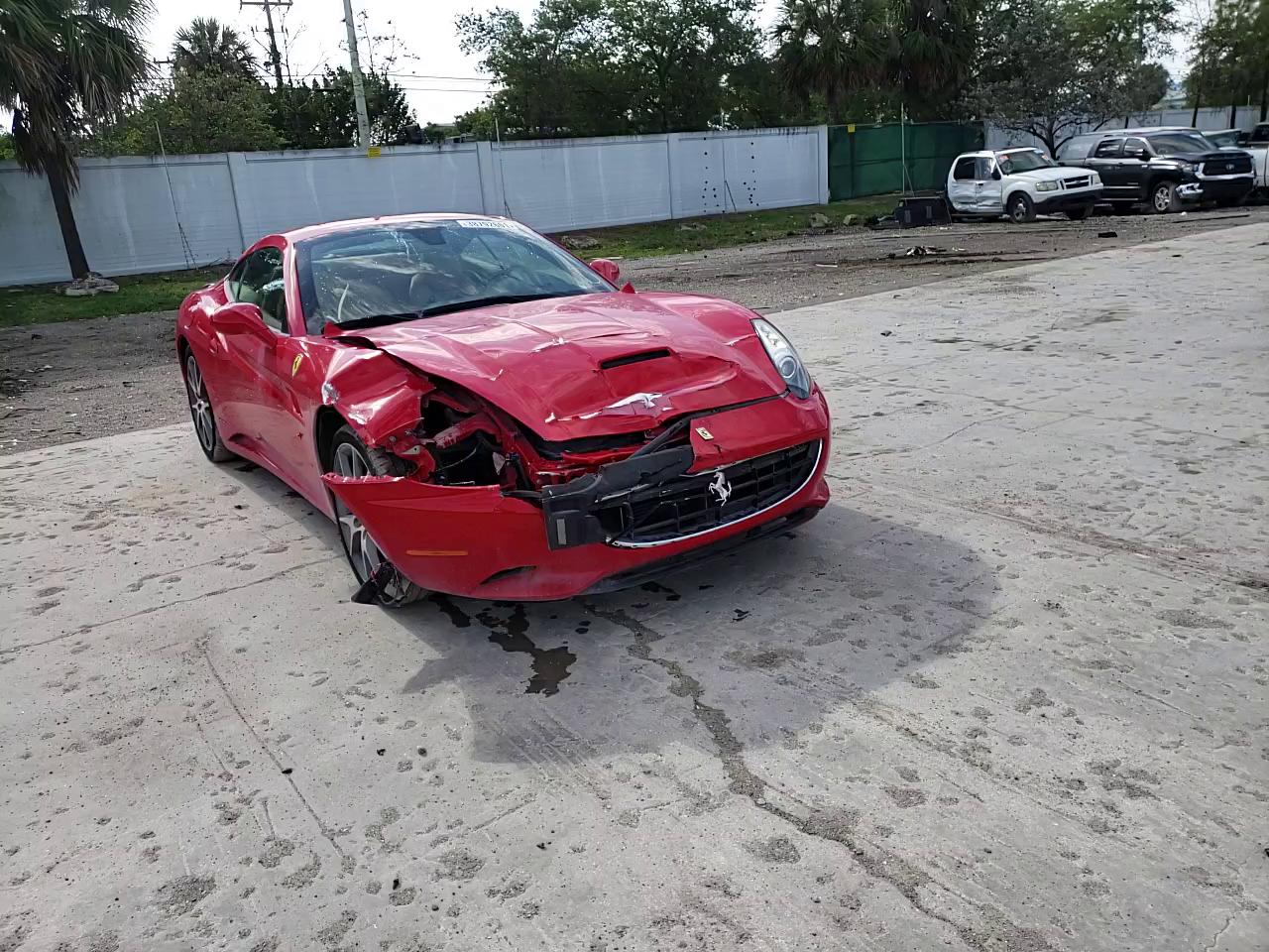 2011 FERRARI CALIFORNIA ZFF65LJA9B0177560