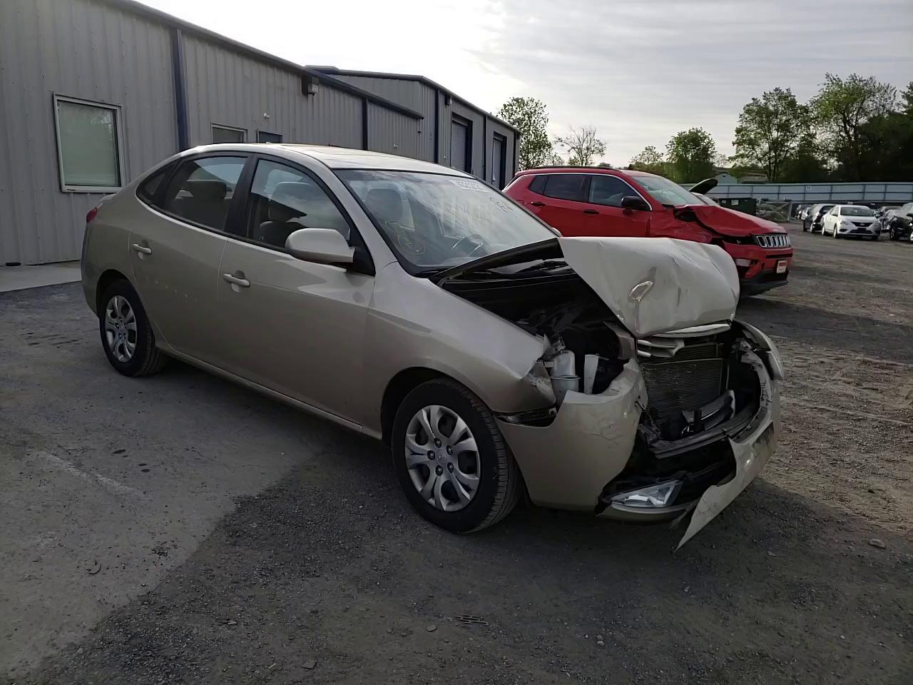 2010 HYUNDAI ELANTRA BL KMHDU4AD0AU077178