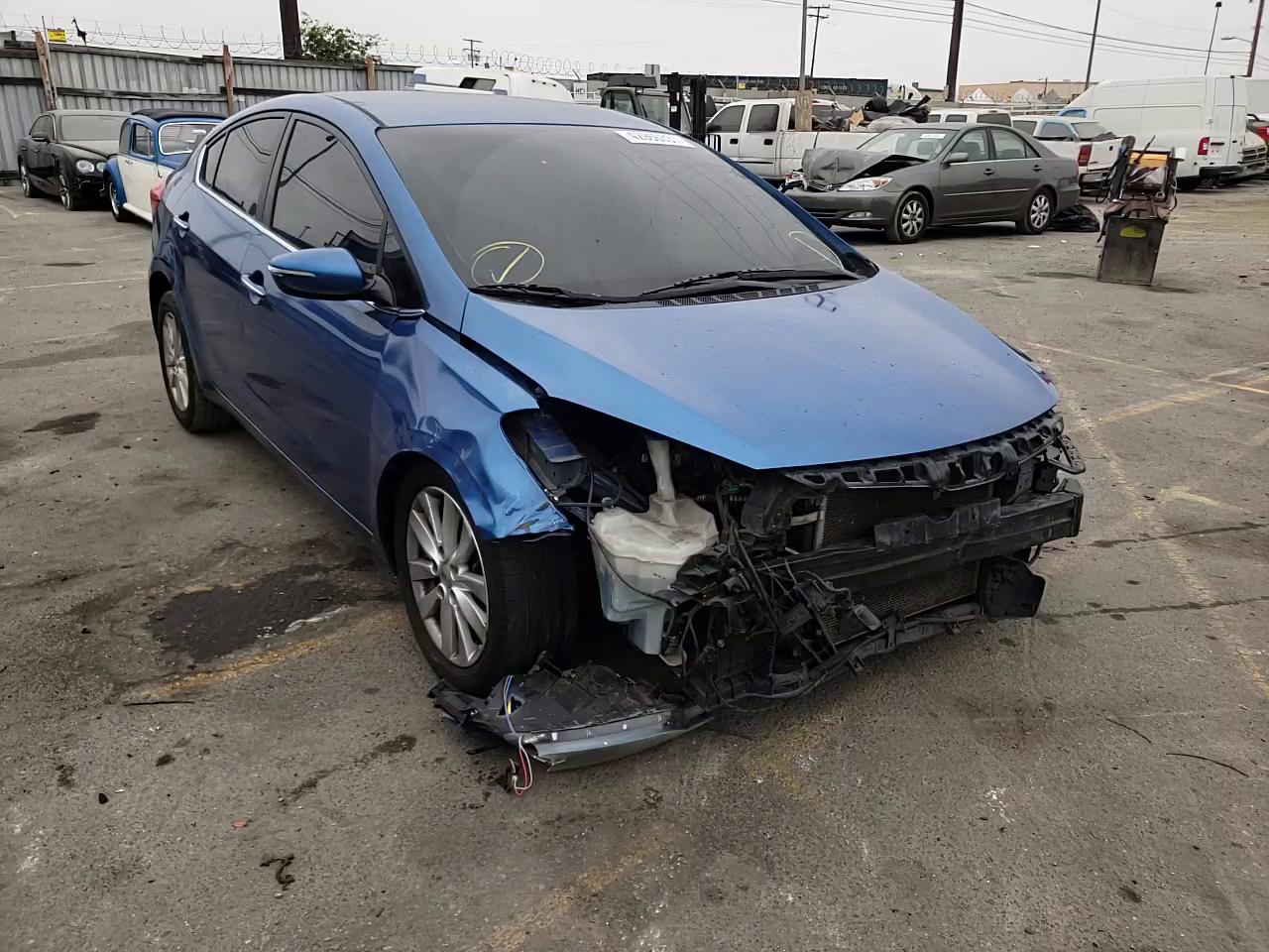 2014 KIA FORTE EX KNAFX4A82E5053520