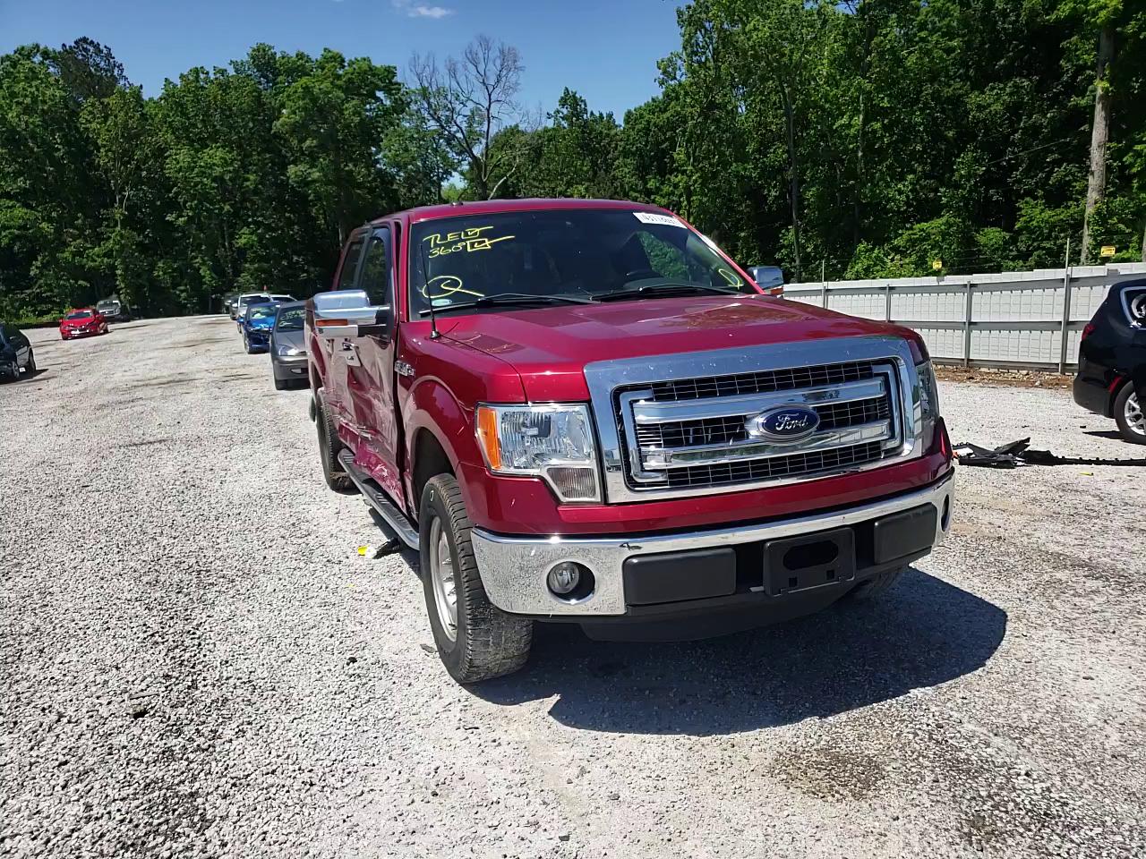 2013 FORD F150 SUPER 1FTEW1CM2DKF35009