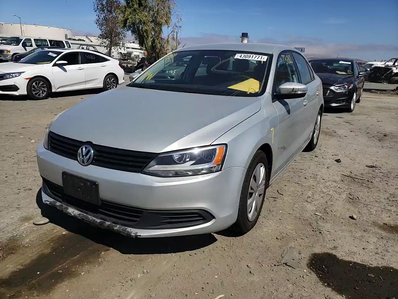 2012 VOLKSWAGEN JETTA SE 3VWDP7AJ3CM015314