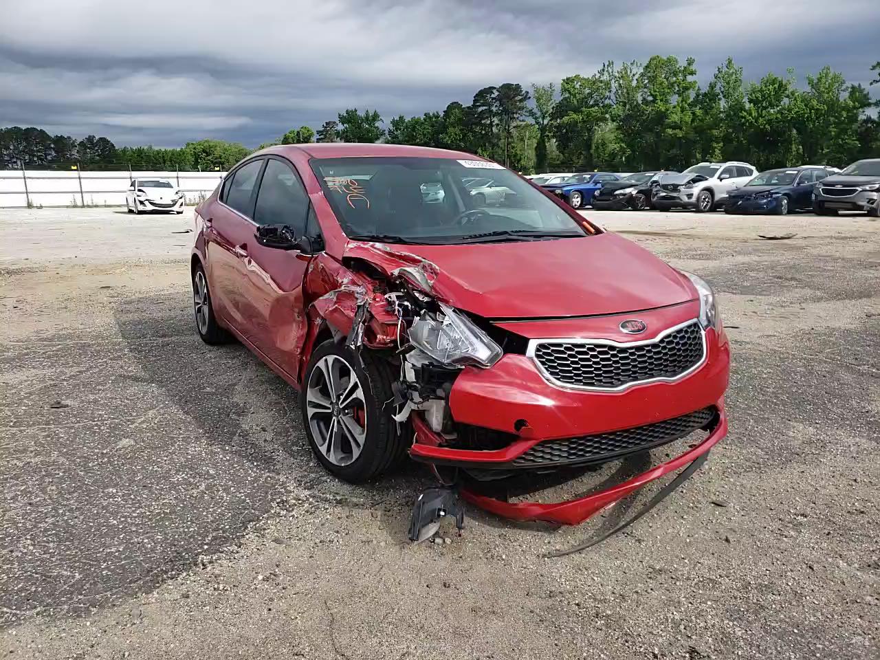 2015 KIA FORTE EX KNAFX4A8XF5333459
