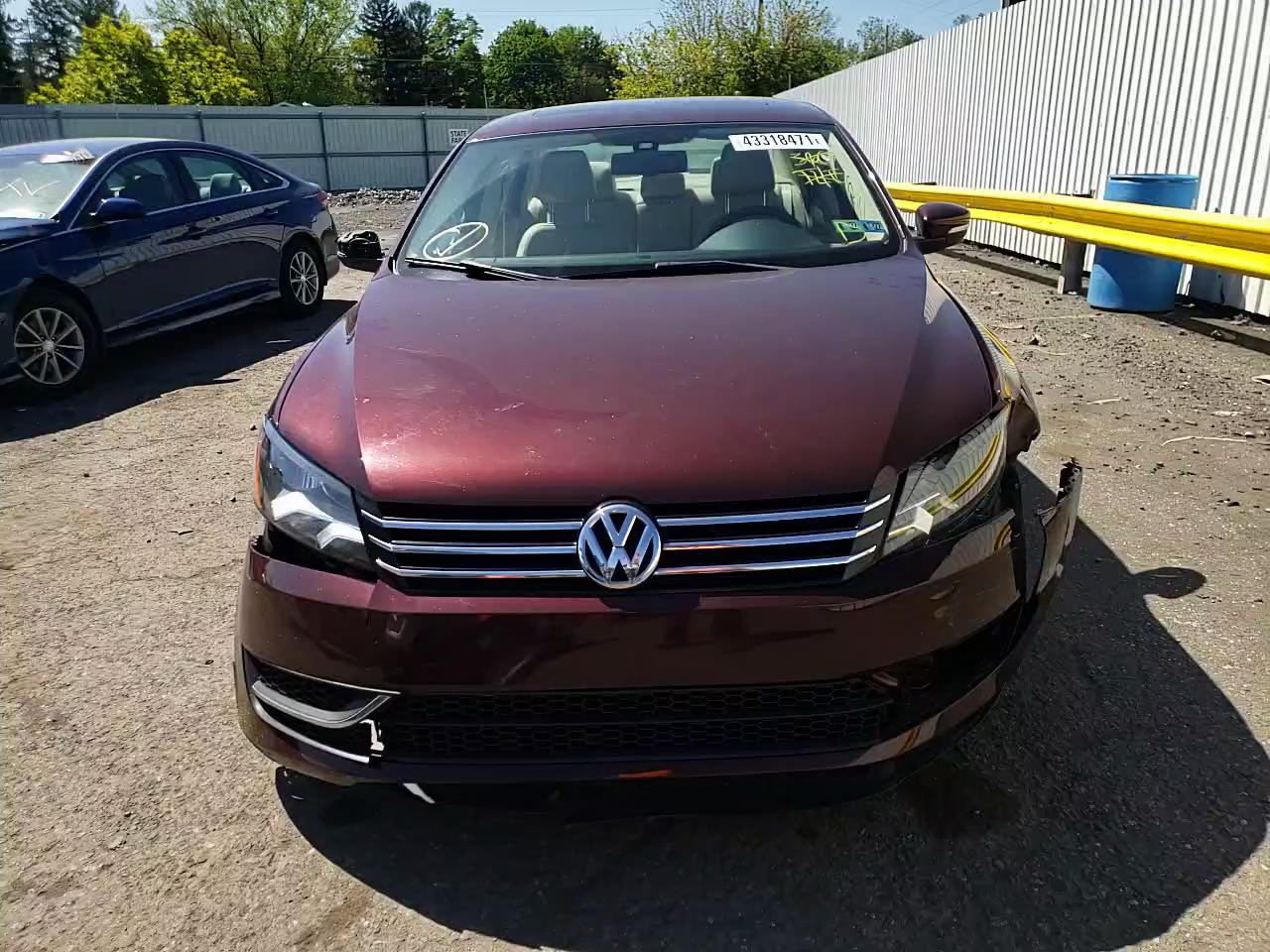 2013 VOLKSWAGEN PASSAT SE 1VWBP7A39DC143813