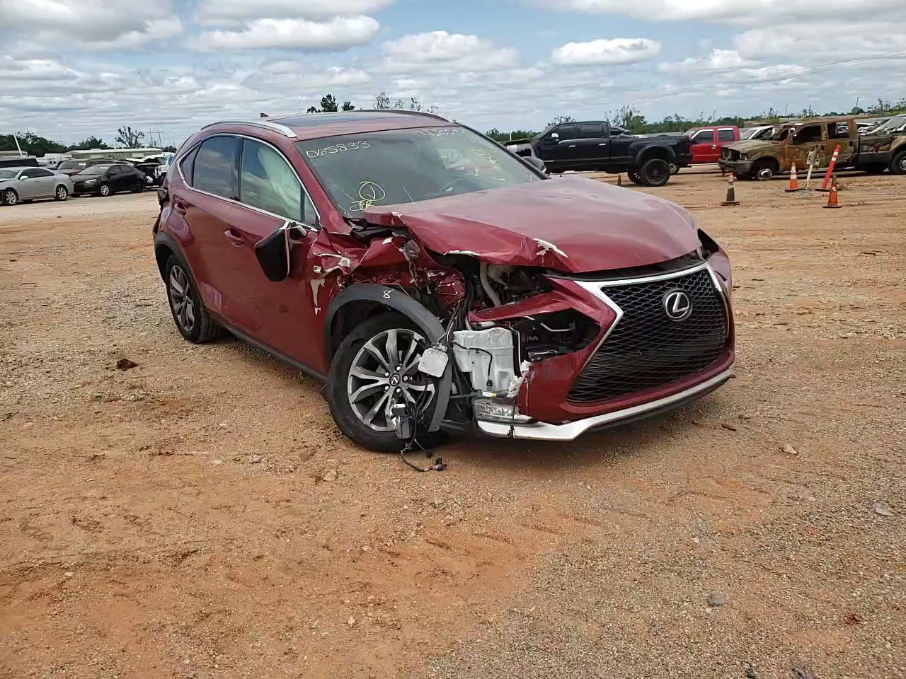 2017 LEXUS NX 200T BA JTJYARBZ0H2065833