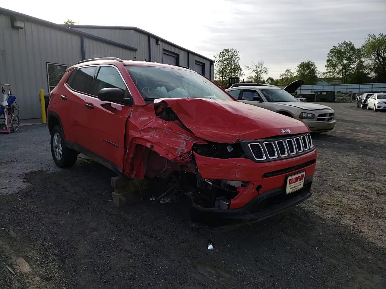 2019 JEEP COMPASS SP 3C4NJDAB6KT672984