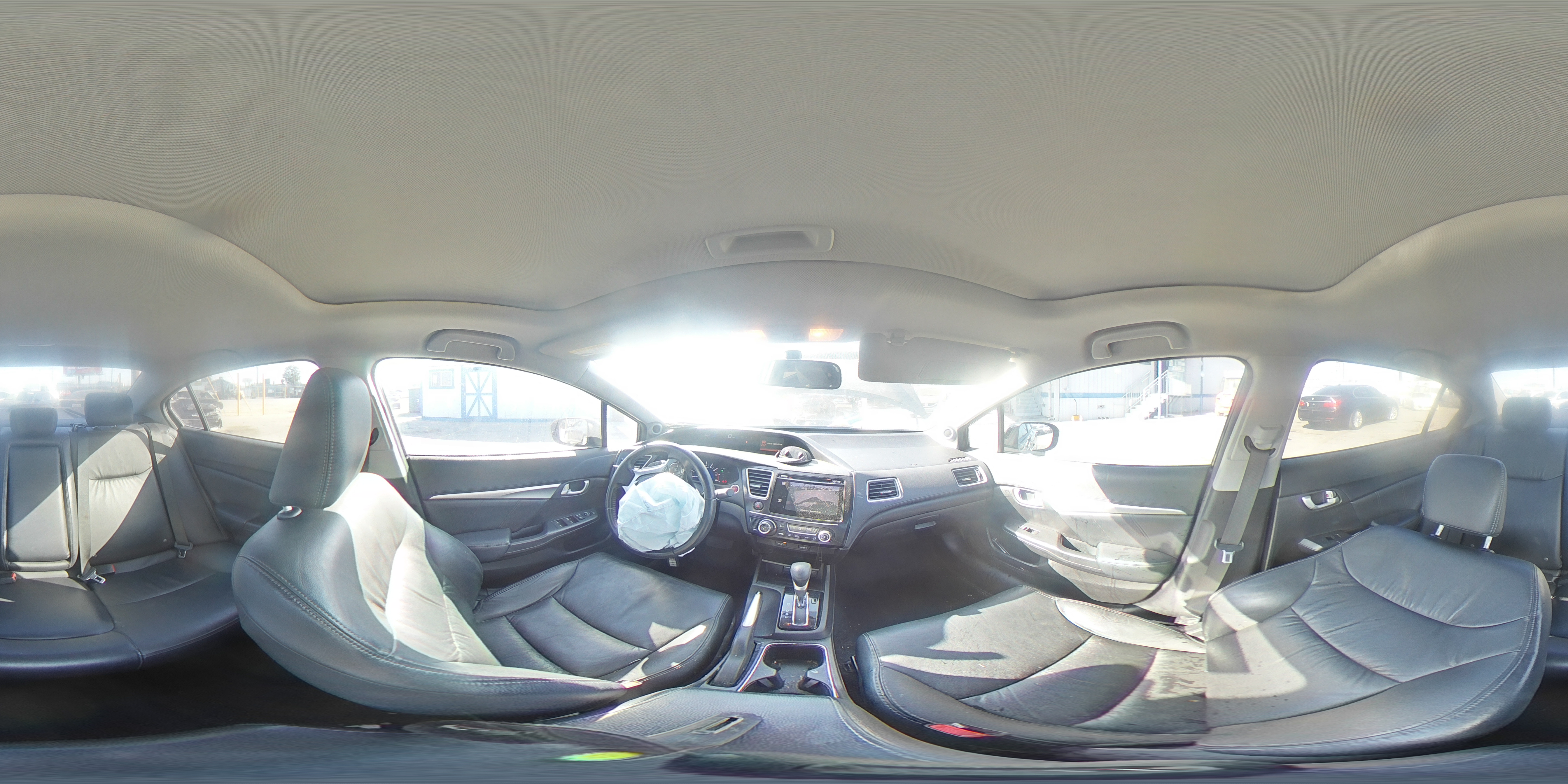 2014 HONDA CIVIC EXL 19XFB2F95EE232324