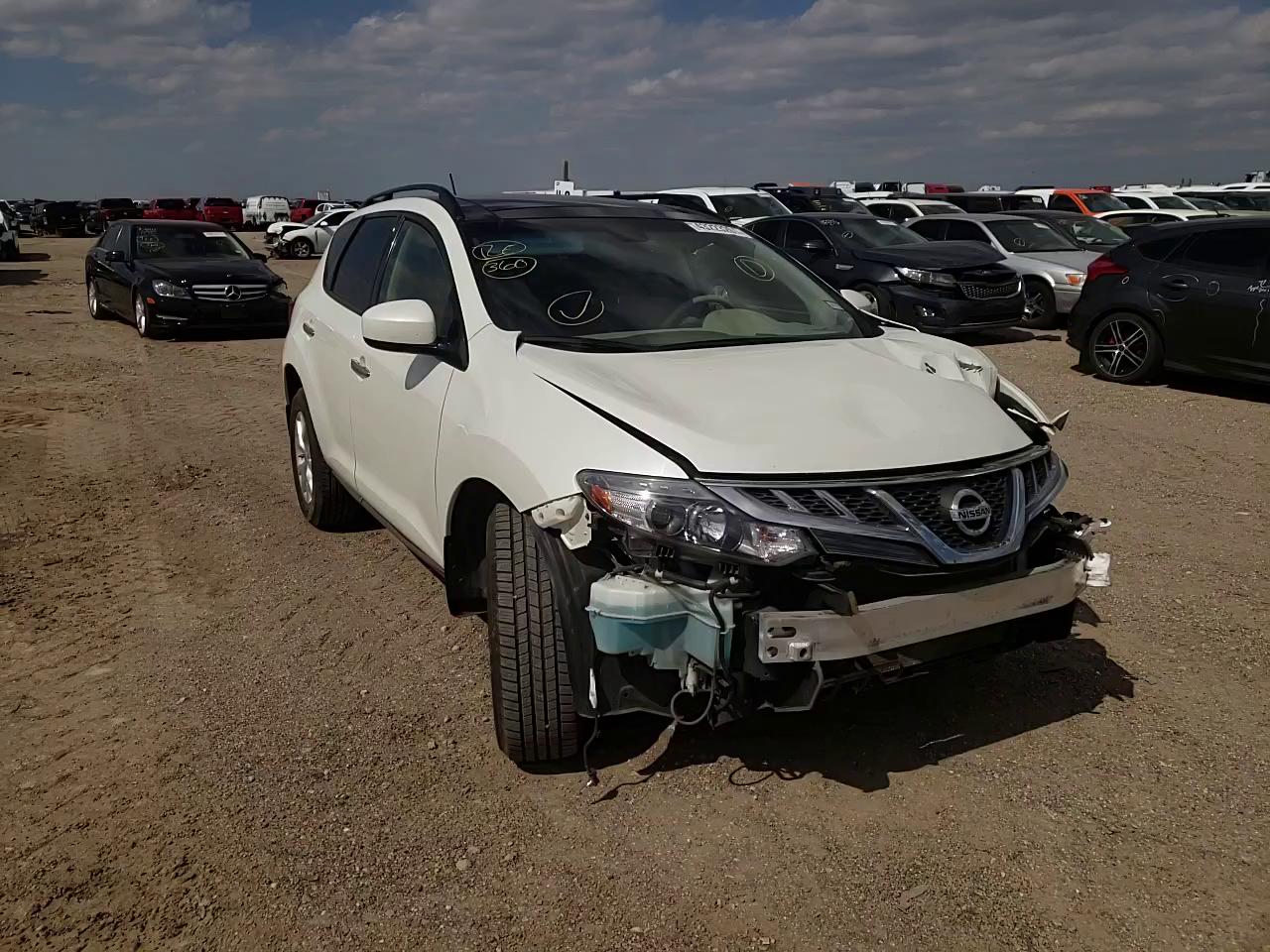 2013 NISSAN MURANO S JN8AZ1MU3DW205557