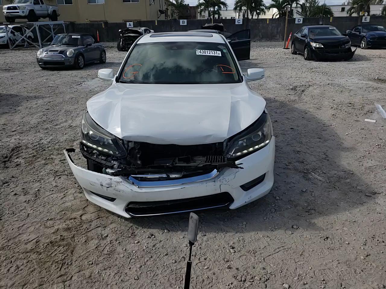 2014 HONDA ACCORD EXL 1HGCR3F85EA027750