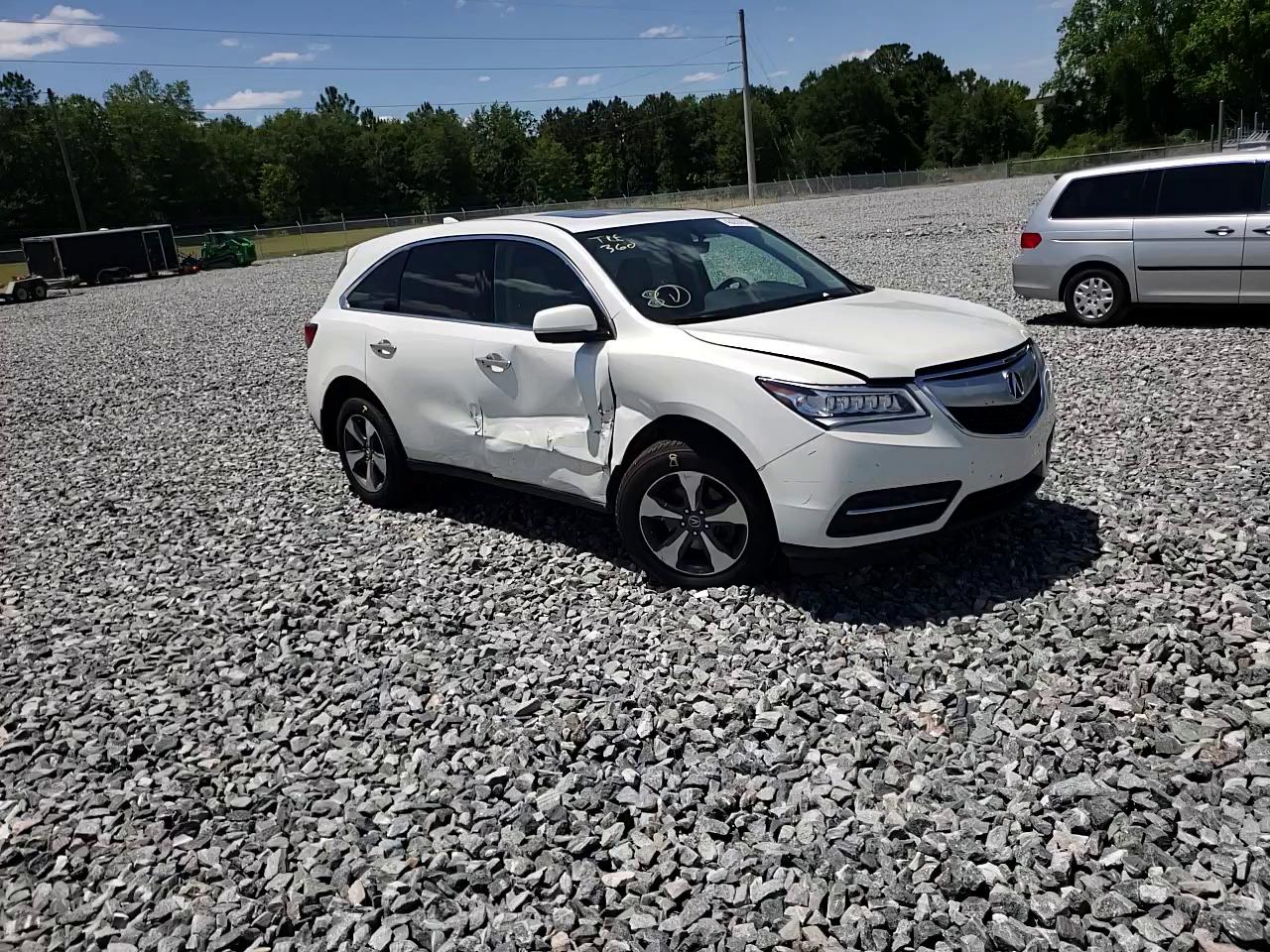 2016 ACURA MDX 5FRYD3H25GB006417