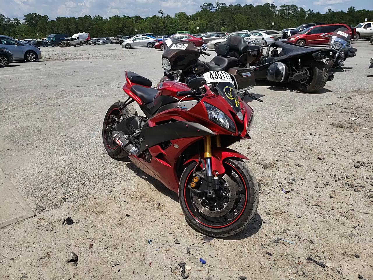 2007 YAMAHA YZFR6 L JYARJ12E77A012522