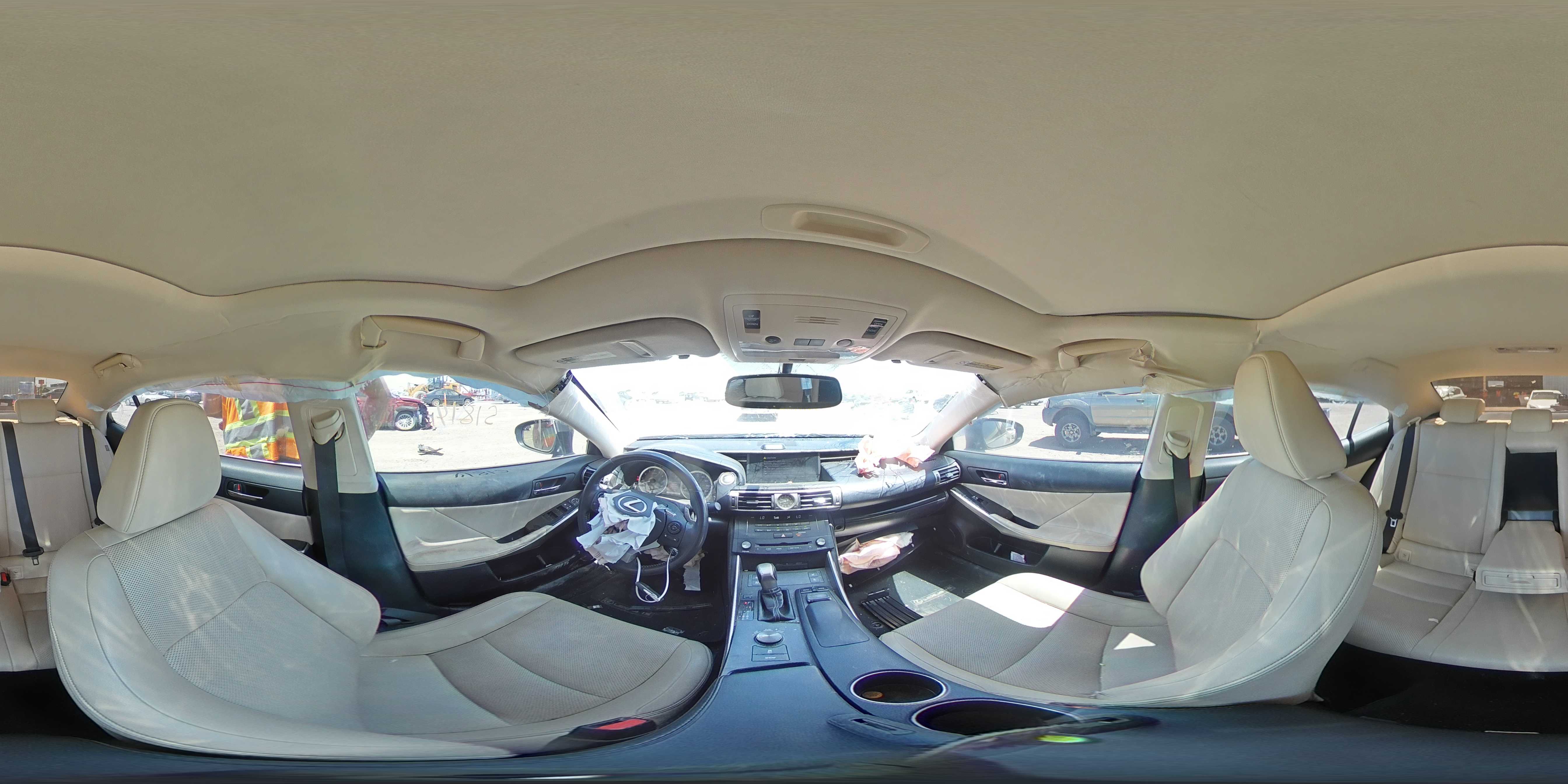 2015 LEXUS IS 350 JTHBE1D25F5017110