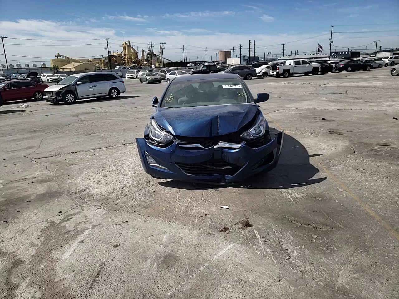 2014 HYUNDAI ELANTRA SE KMHDH4AEXEU153752