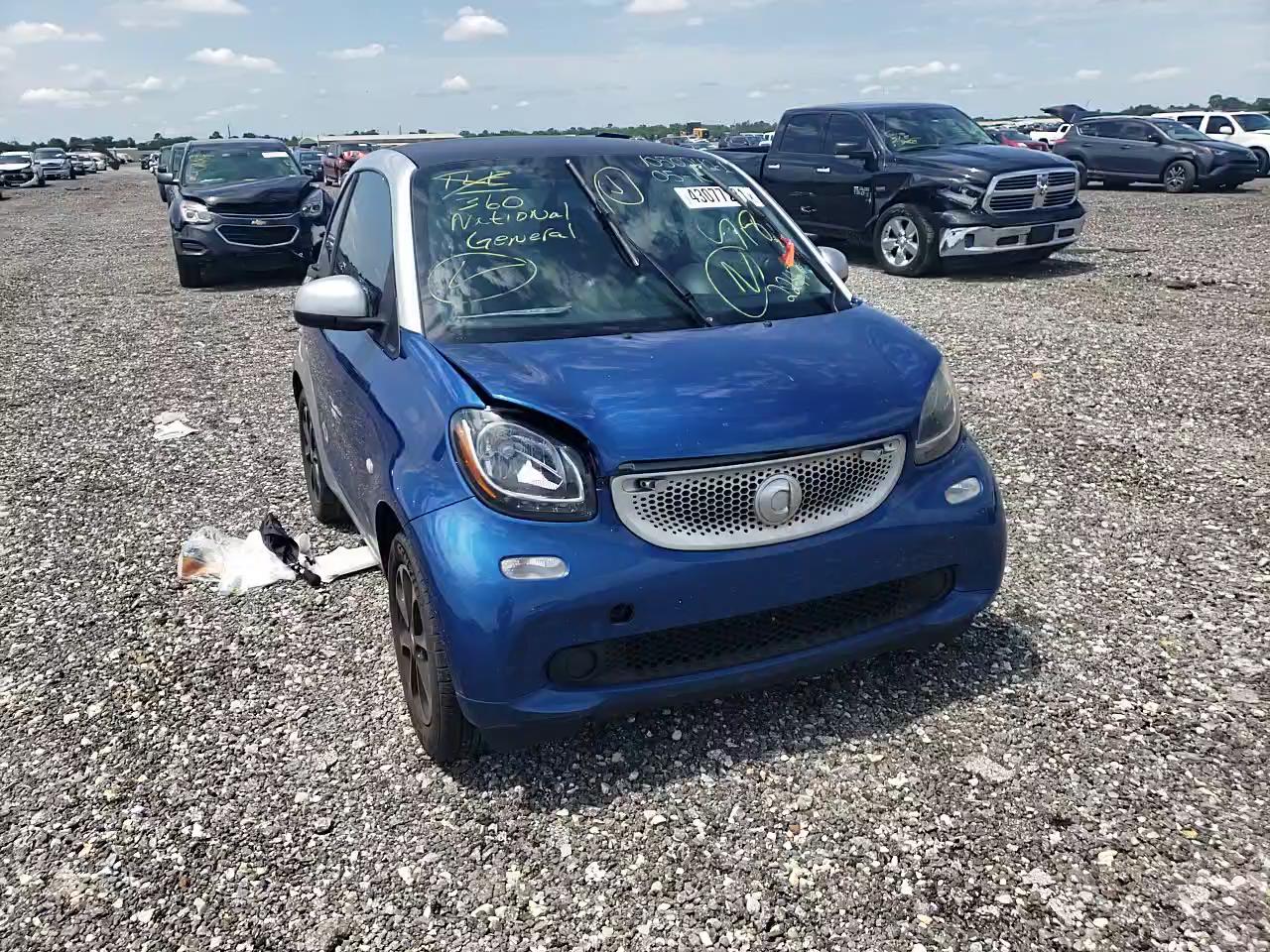 2016 SMART FORTWO WMEFJ5DA7GK052247