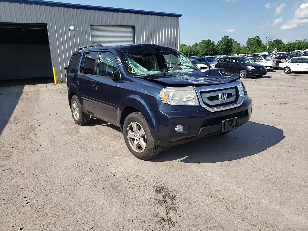 2011 HONDA PILOT EX 5FNYF4H48BB089840
