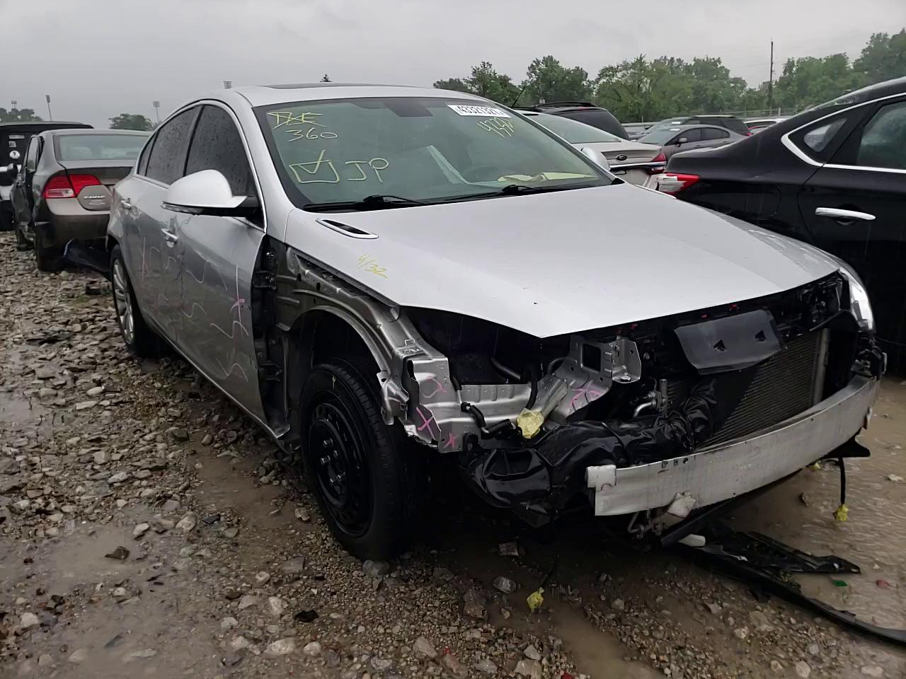 2012 BUICK REGAL PREM 2G4GS5EK7C9197349