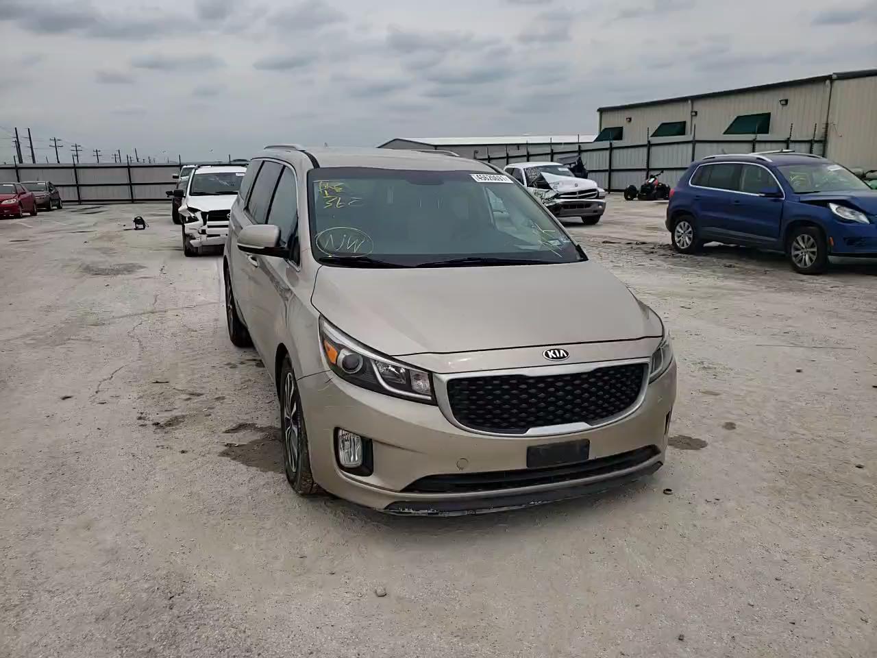 2015 KIA SEDONA EX KNDMC5C16F6031396