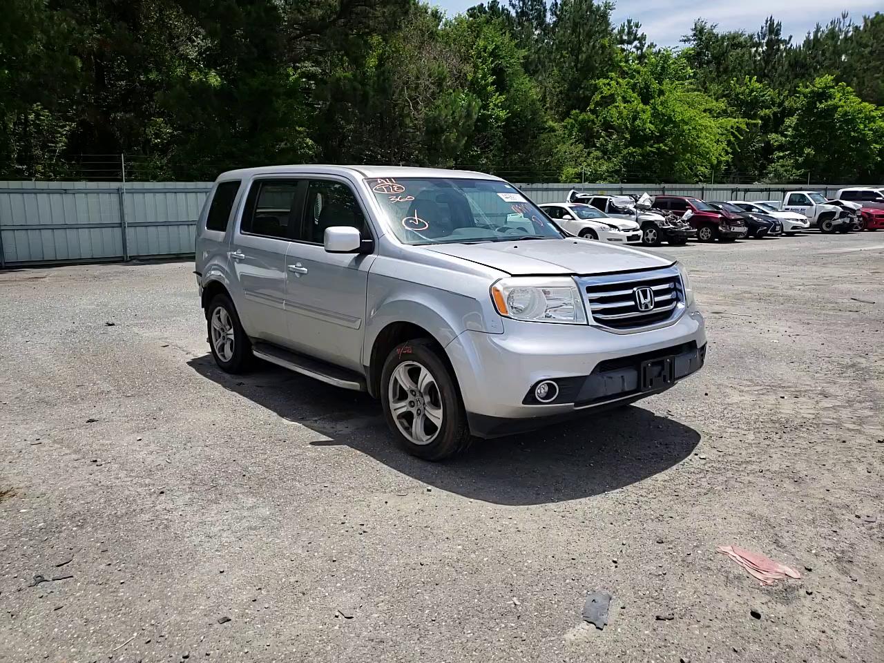 2014 HONDA PILOT EX 5FNYF3H47EB013170