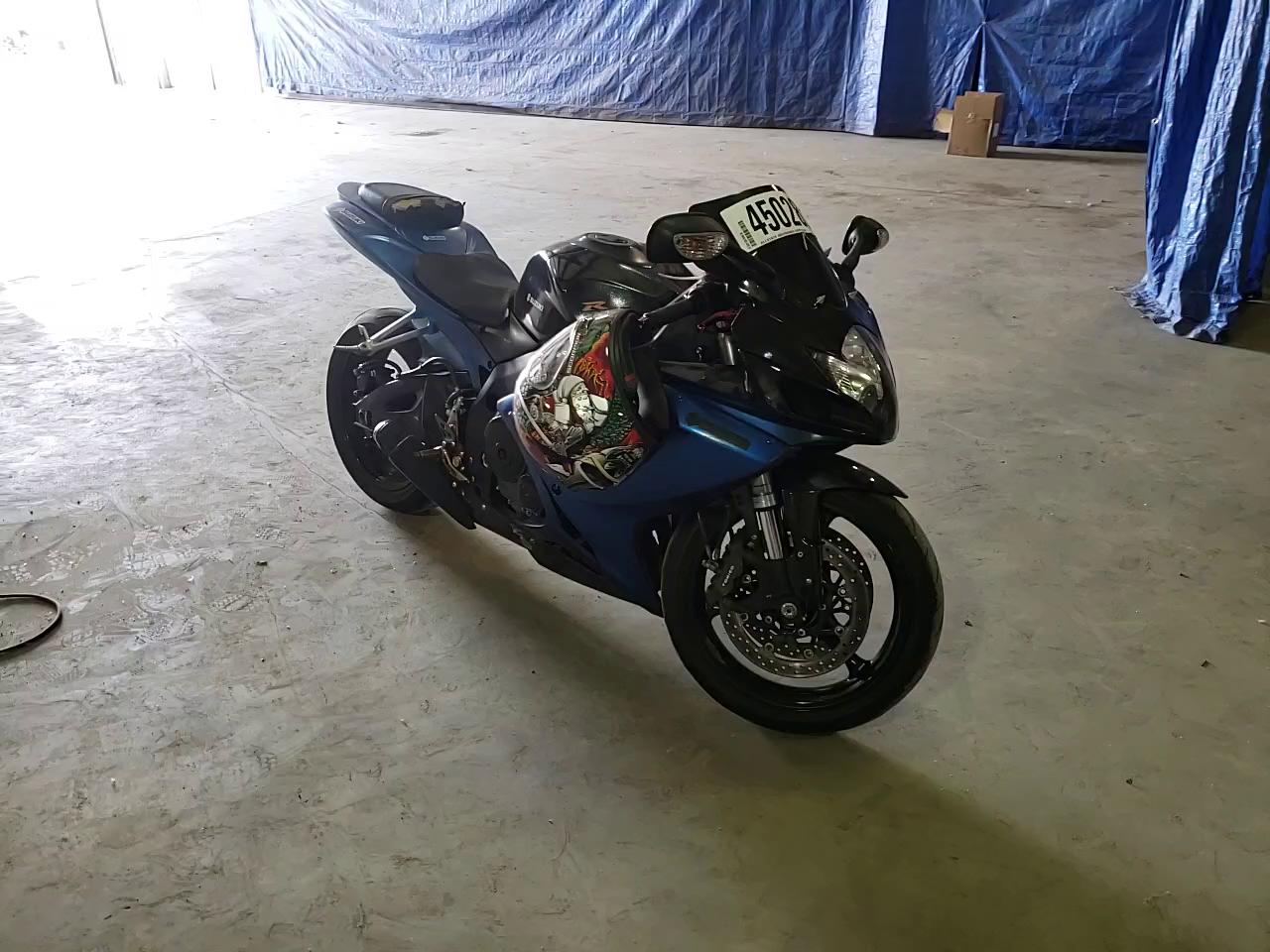2007 SUZUKI GSX-R600 JS1GN7DA272118345
