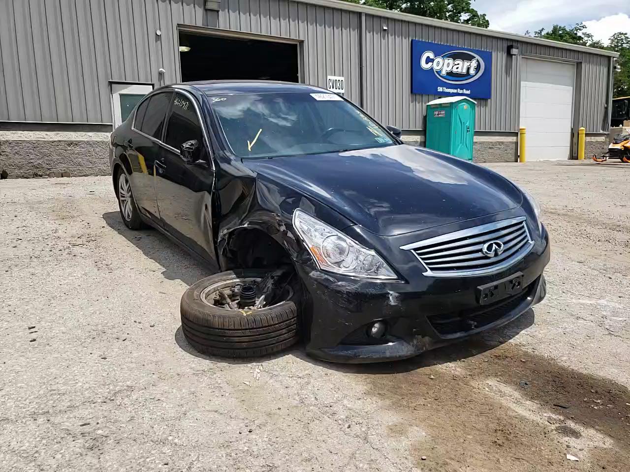 2012 INFINITI G25 JN1DV6AR1CM731684
