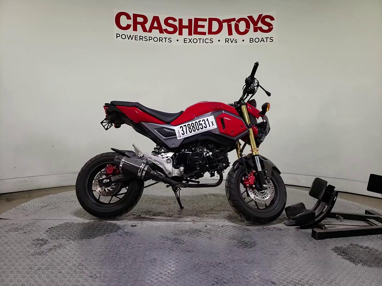 2018 HONDA GROM 125 MLHJC7553J5000486