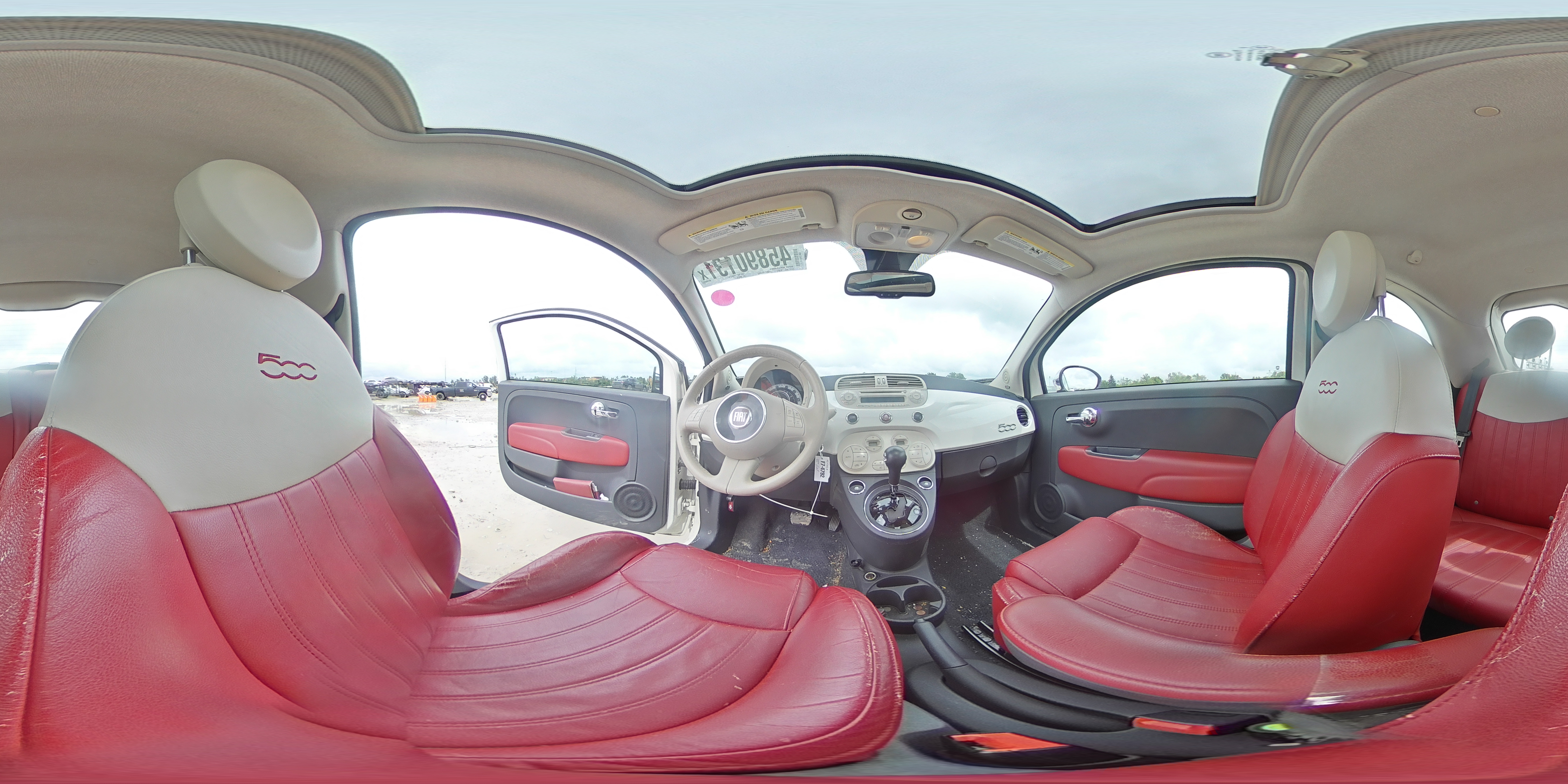 2013 FIAT 500 LOUNGE 3C3CFFCR2DT598579