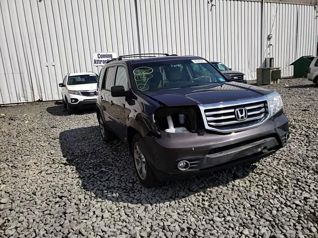 2013 HONDA PILOT EX 5FNYF4H43DB058112