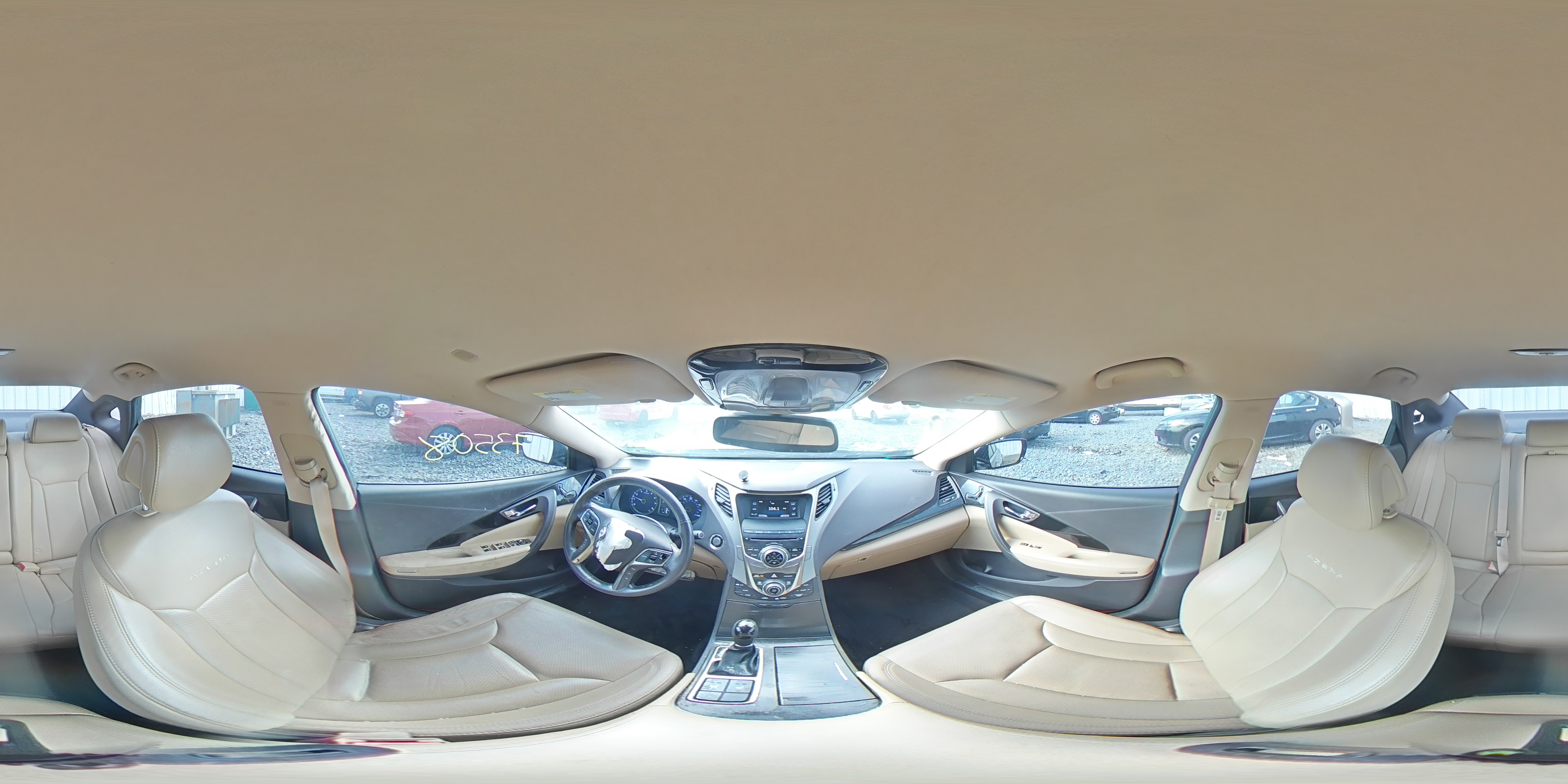 2014 HYUNDAI AZERA KMHFG4JG4EA341052