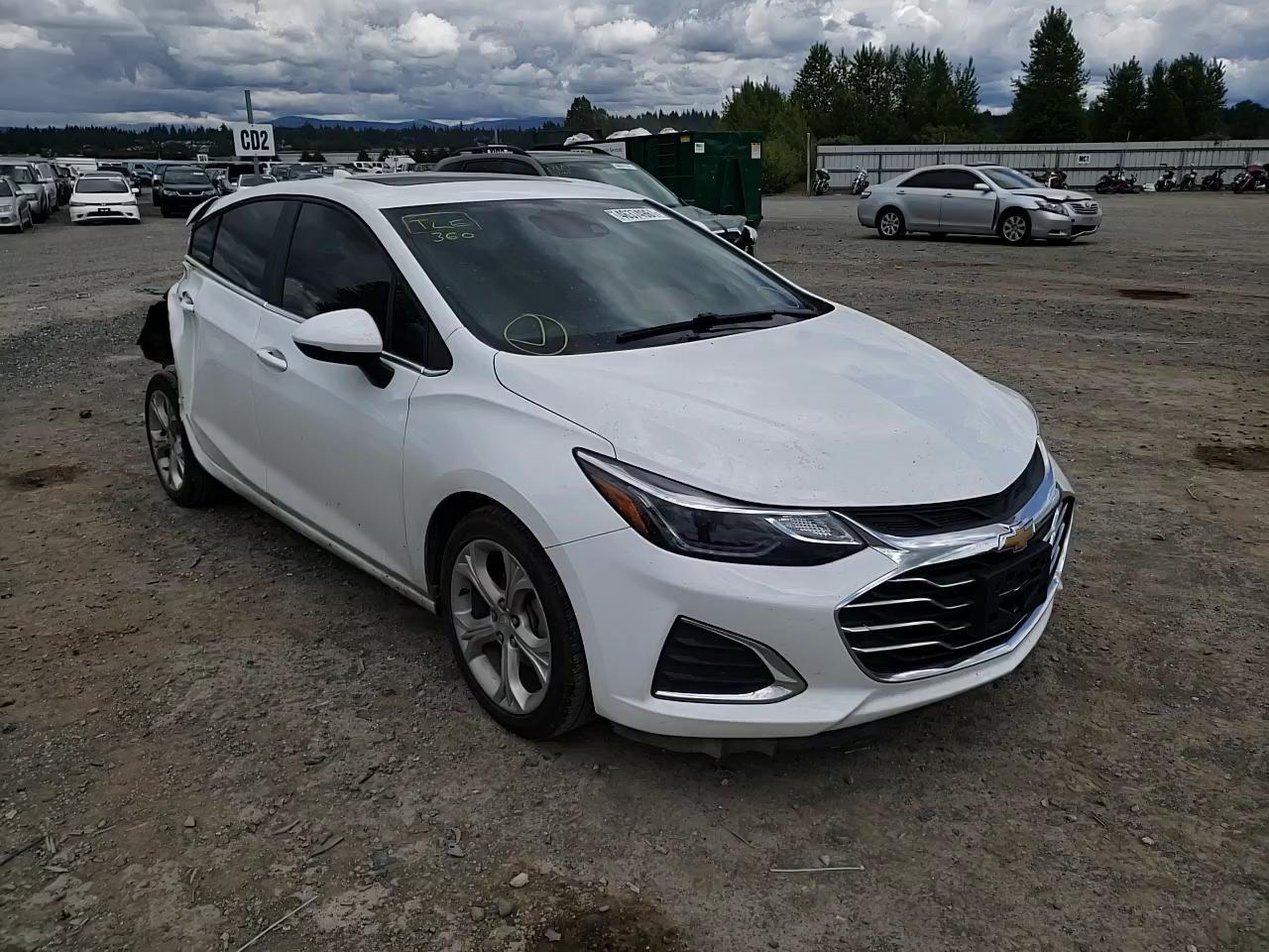 2019 CHEVROLET CRUZE PREM 3G1BF6SM2KS554316