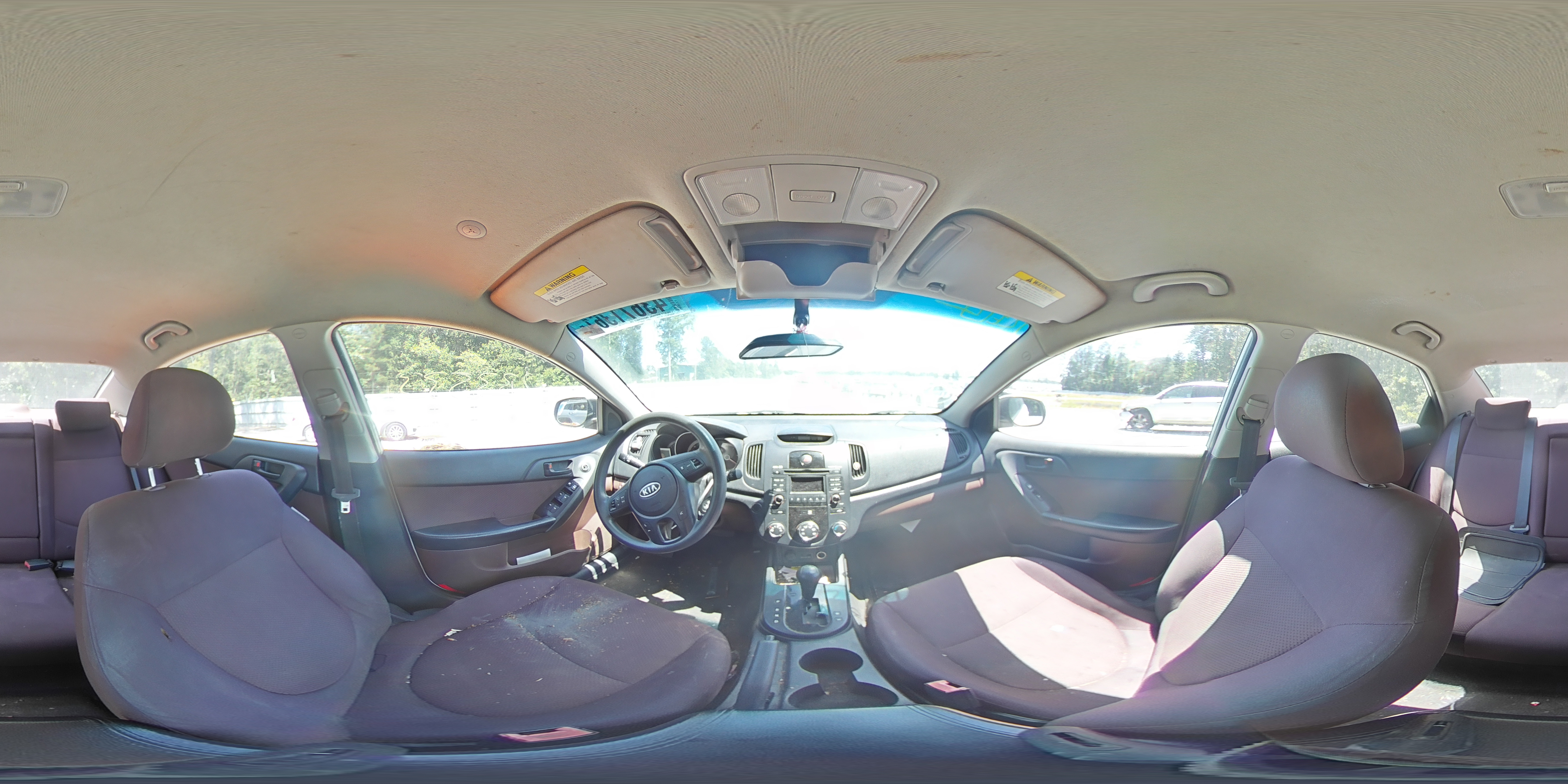 2010 KIA FORTE EX KNAFU4A25A5164142