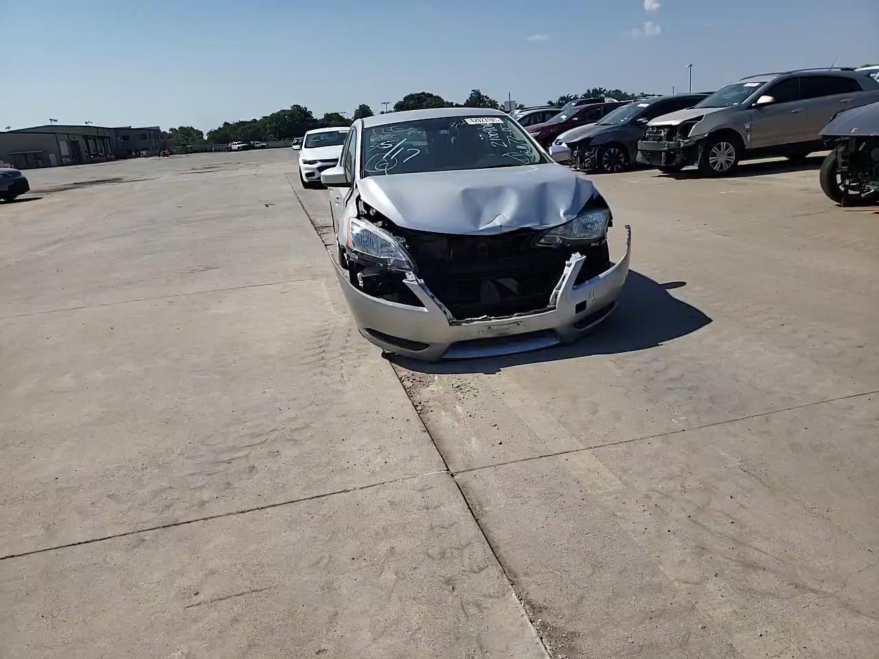 2014 NISSAN SENTRA S 1N4AB7AP9EN854892