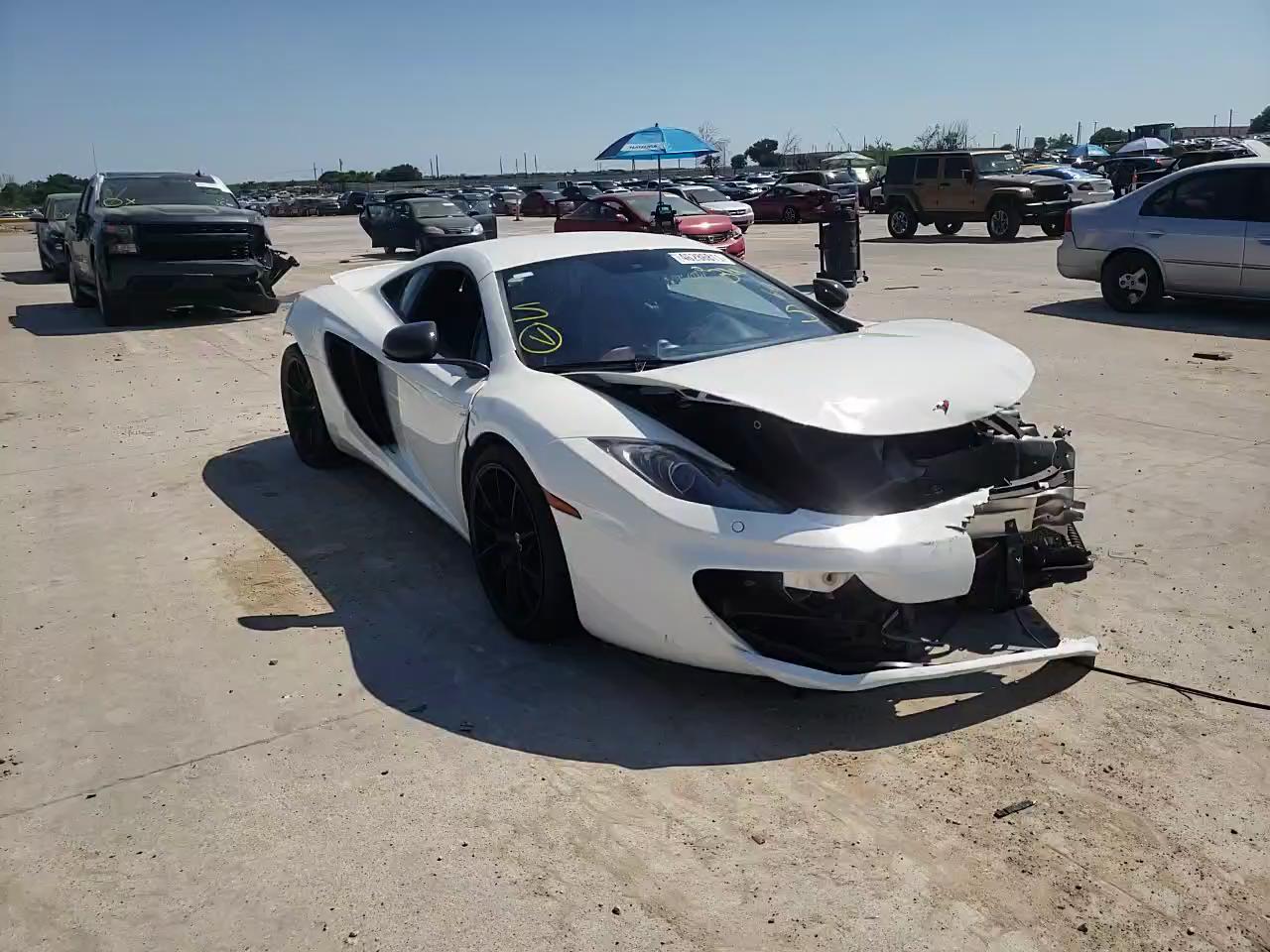 2012 MCLAREN AUTOMOTIVE MP4-12C SBM11AAA7CW000388