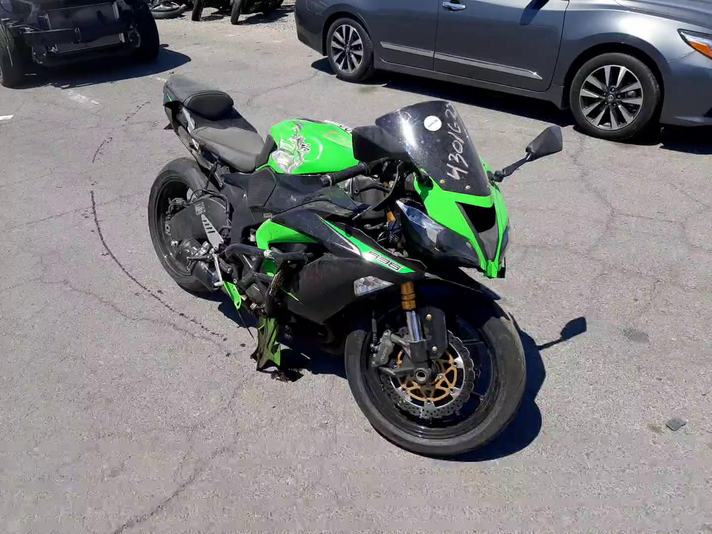 2013 KAWASAKI ZX636 E JKBZXJE1XDA001592