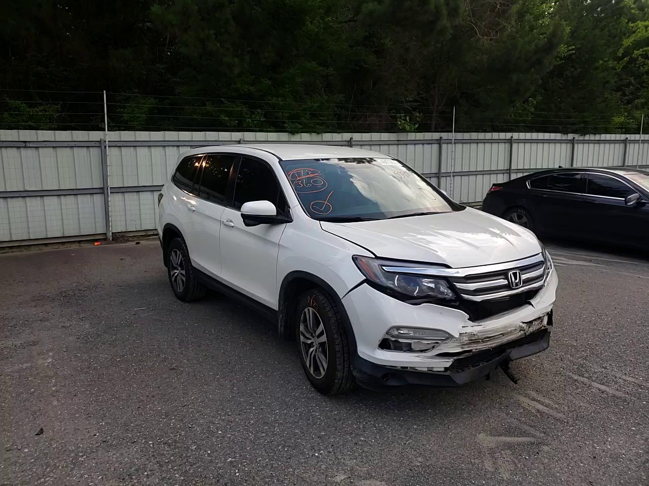 2016 HONDA PILOT EX 5FNYF5H35GB039059