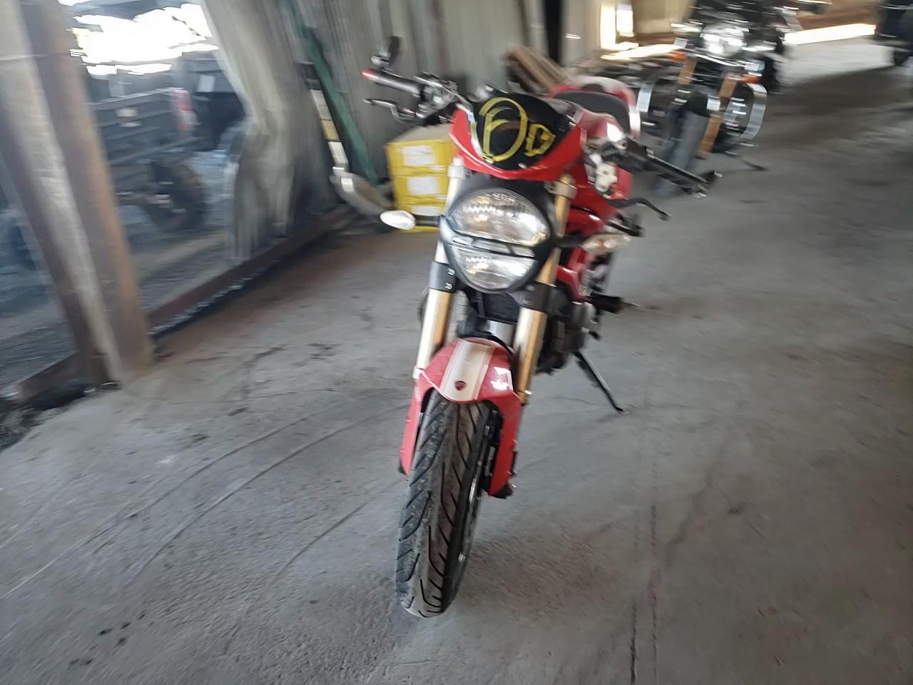 2012 DUCATI MONSTER 11 ZDM1RARR6CB055826