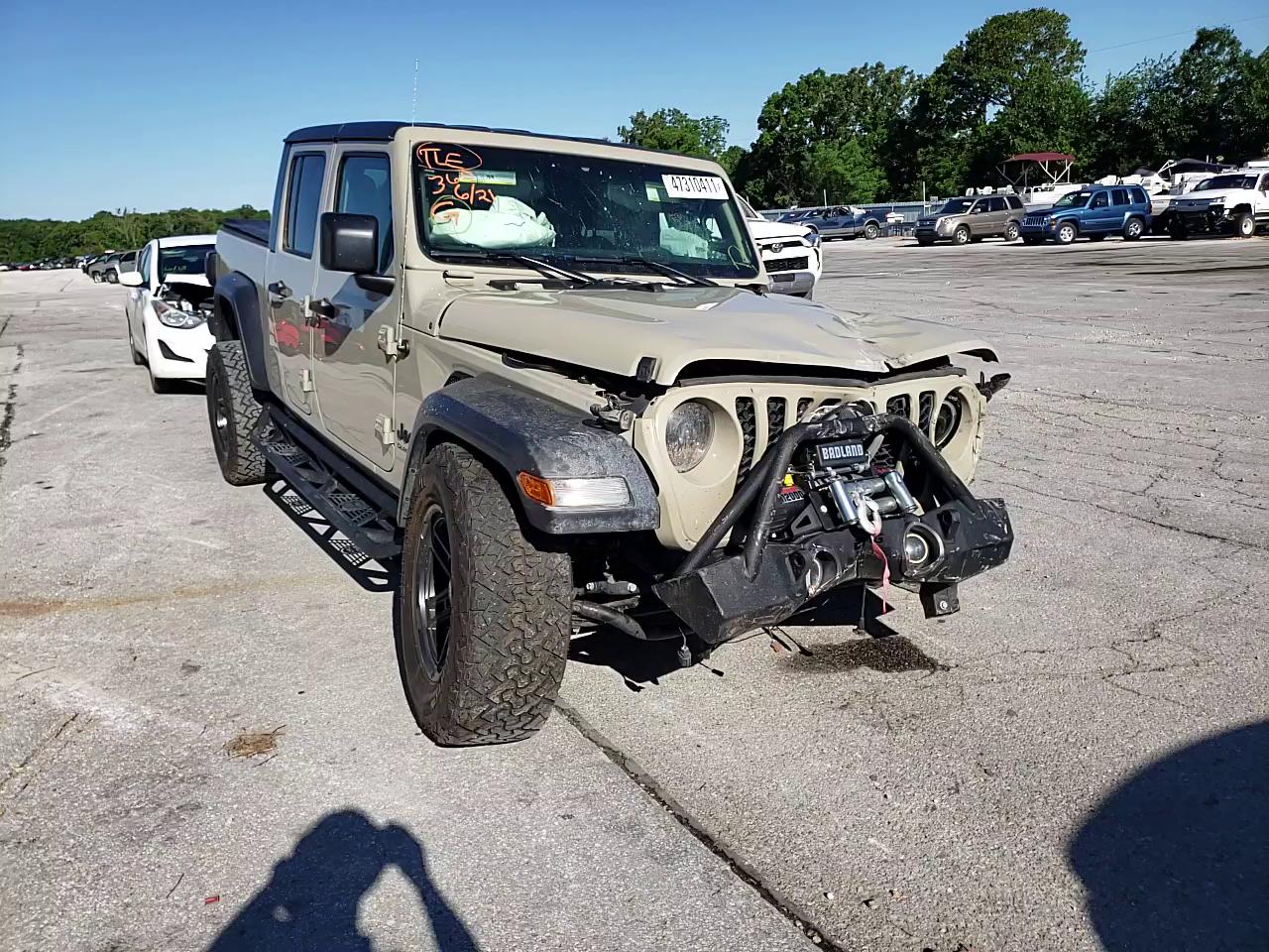2020 JEEP GLADIATOR 1C6HJTAG1LL207696