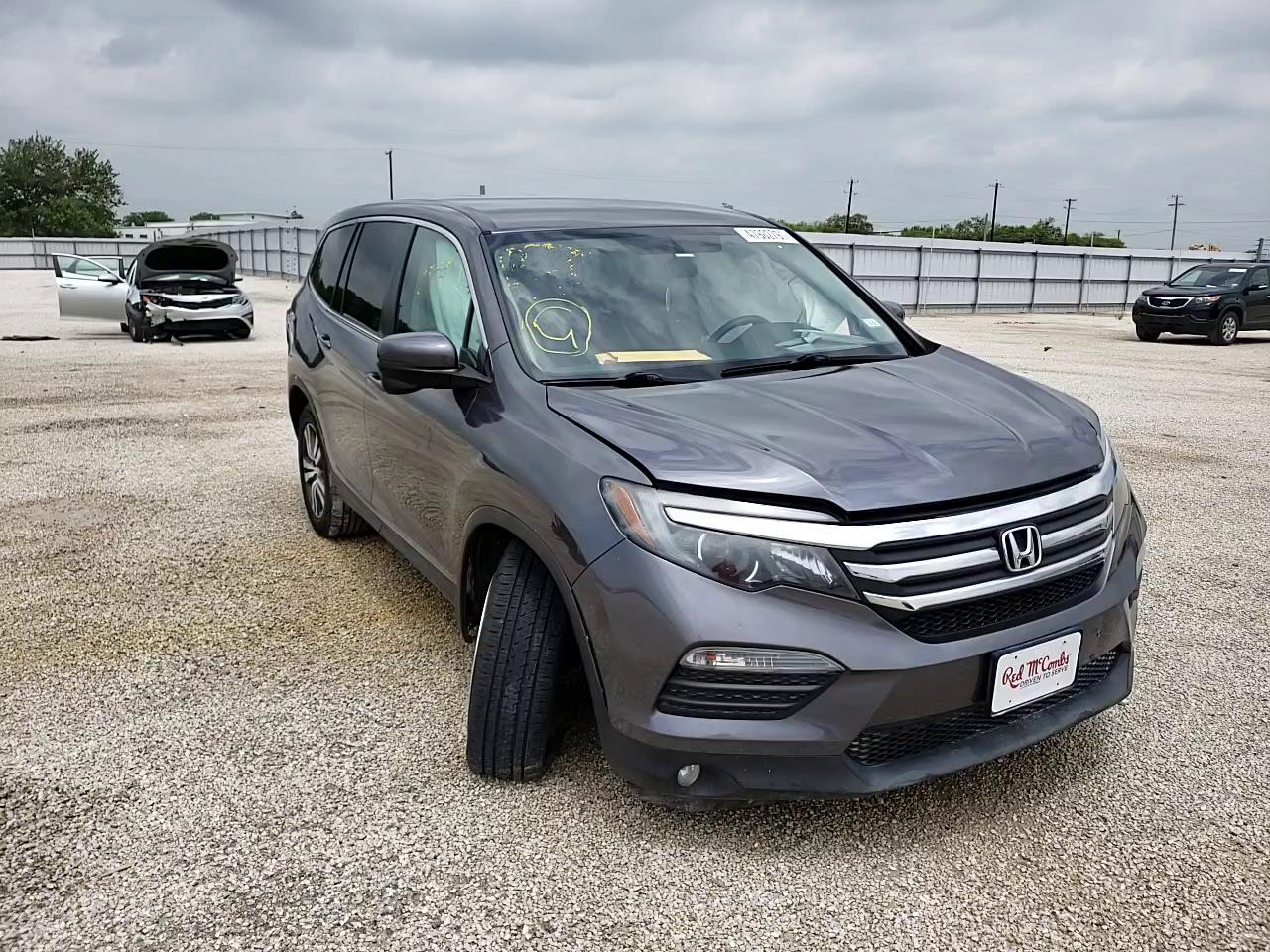 2016 HONDA PILOT EX 5FNYF6H38GB098077