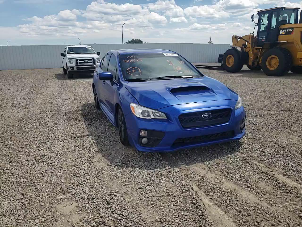 2015 SUBARU WRX JF1VA1A69F9811544