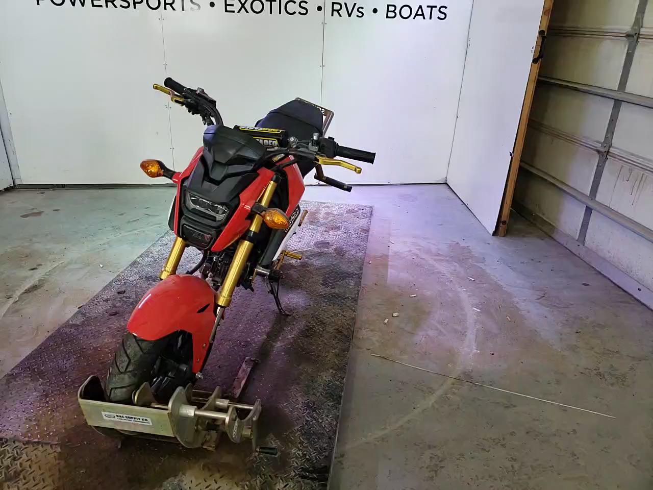2019 HONDA GROM 125 MLHJC7511K5101976