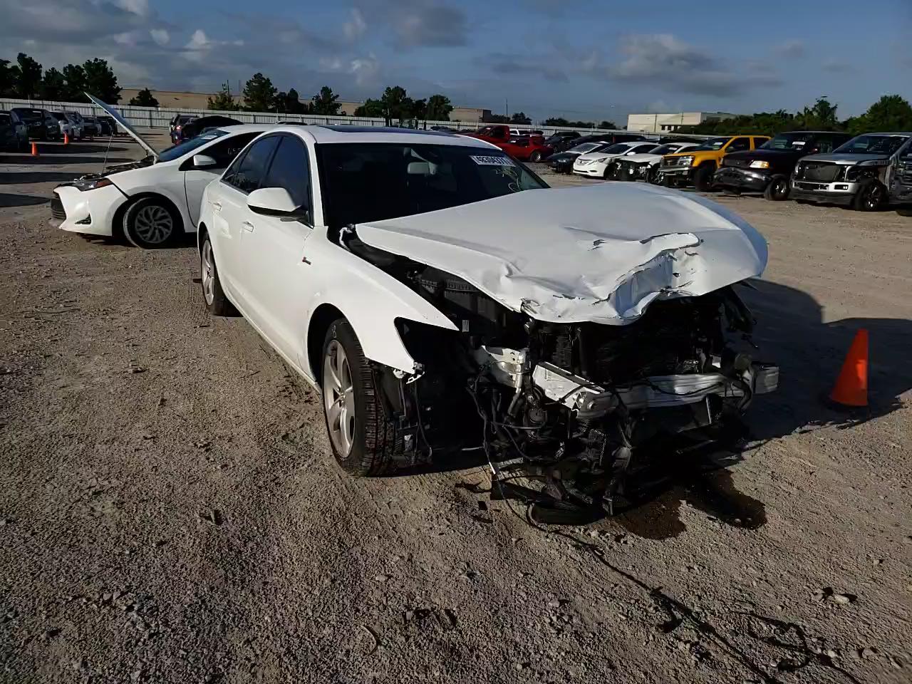 2012 AUDI A6 WAUBGAFC5CN028019