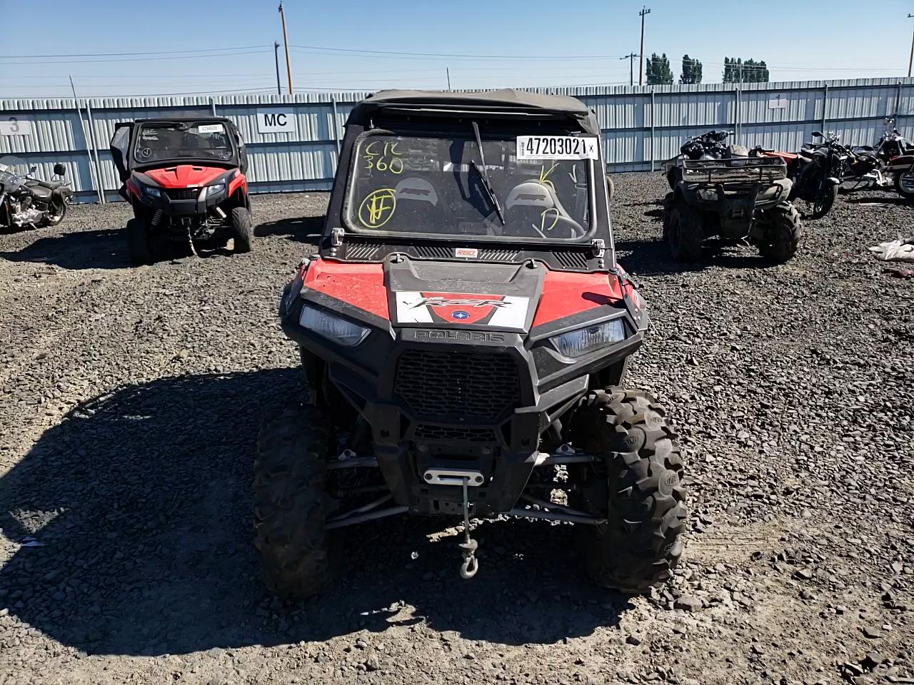 2016 POLARIS RZR 900 EP 4XAVAE876GB345802