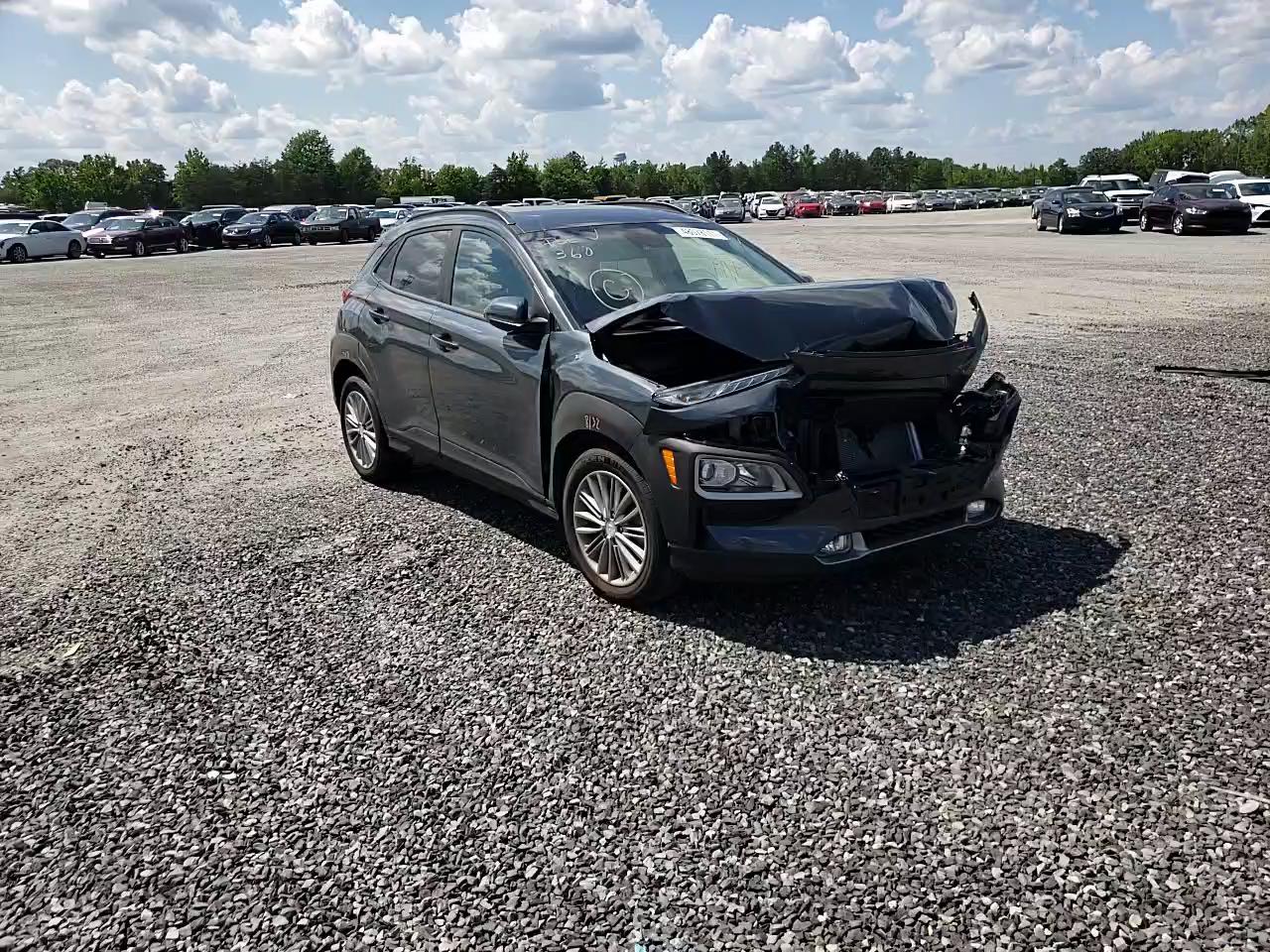 2020 HYUNDAI KONA SEL P KM8K6CAA1LU418186