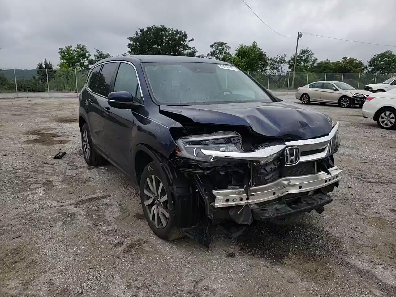 2019 HONDA PILOT EX 5FNYF6H36KB077771