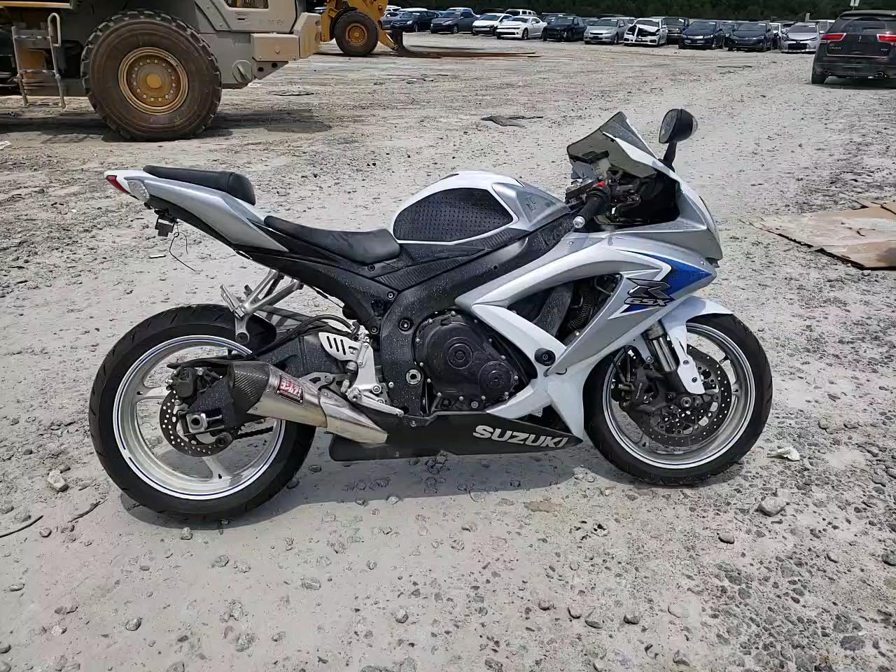 2008 SUZUKI GSX-R600 JS1GN7EA082101494