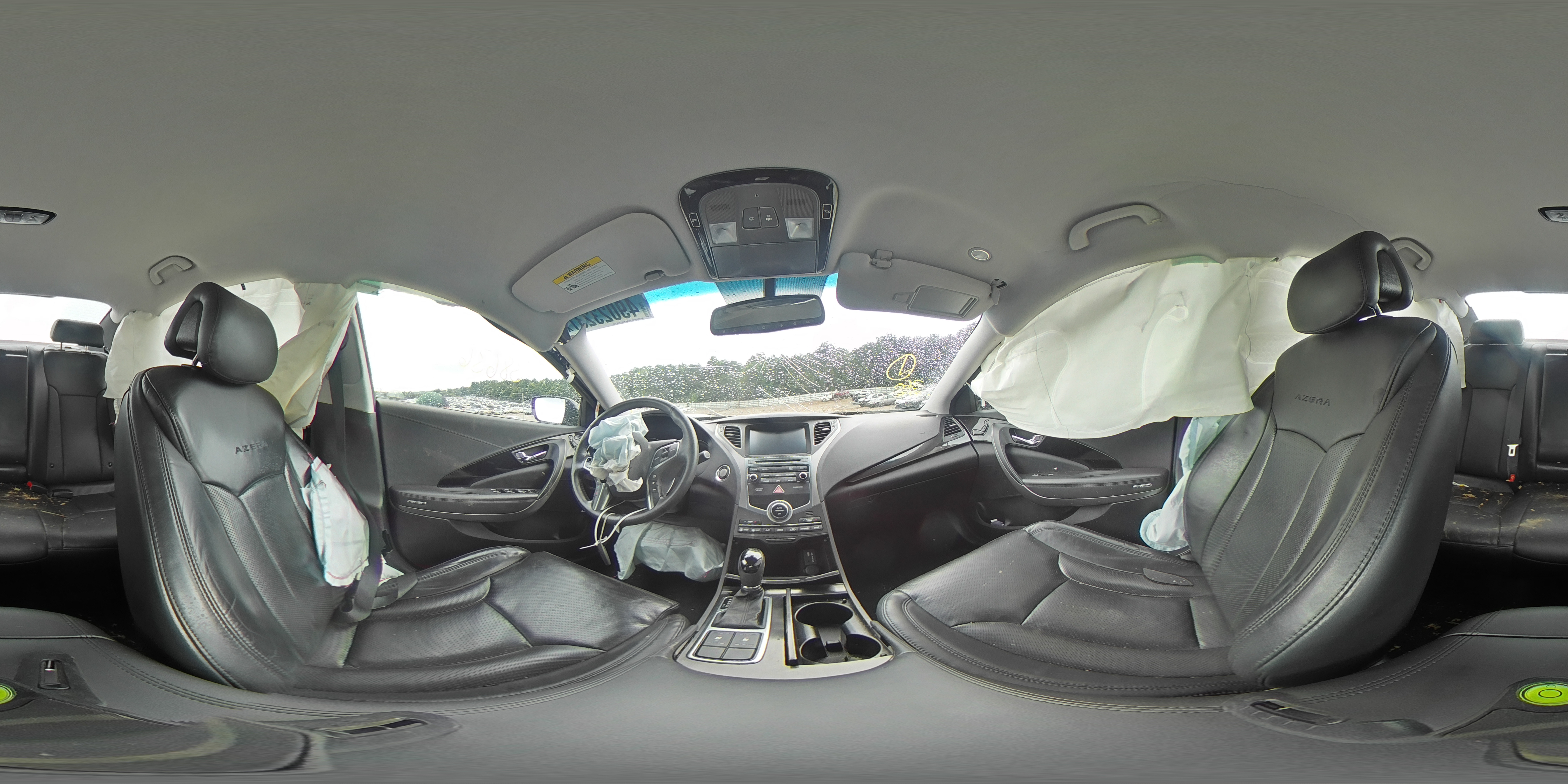 2017 HYUNDAI AZERA KMHFG4JG4HA583313