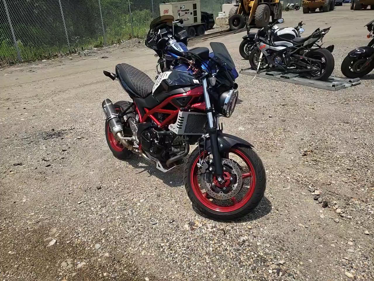 2018 SUZUKI SV650 JS1VP55A0J2100373